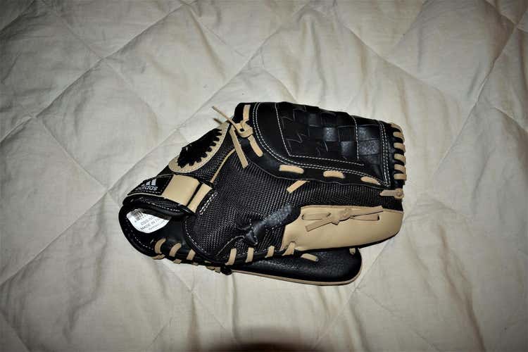 Adidas TS1200SD RHT Baseball Glove, Black/Brown, 12 Inches