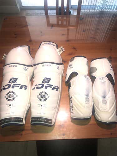 Used Jofa 5070 Pro Stock Shin Pads