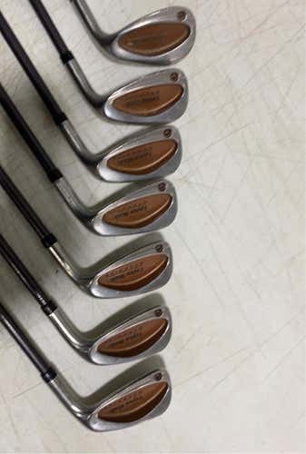 TaylorMade Right Handed Men's Stiff Flex Iron Set