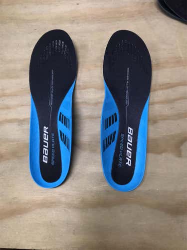 New Bauer Speed Plate Hockey Insoles Sz 8