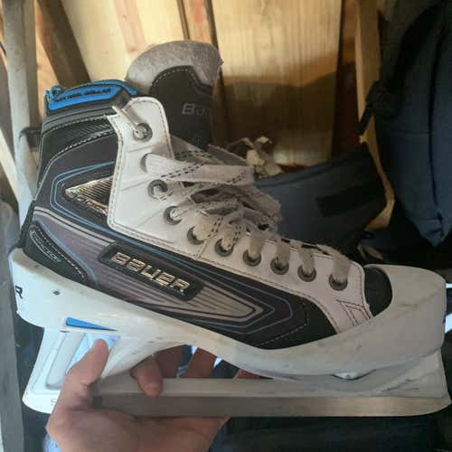 Bauer Skates, Wall W4 Mask, And Reebok 11k Goalie Pants