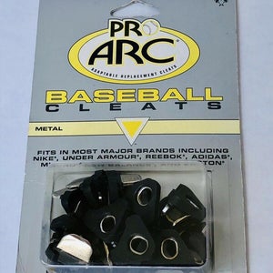 NEW Pro Arc Adaptable Replacement Cleats - Metal Baseball Spikes.