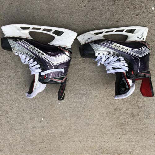 Used Bauer Vapor 1X EE (Extra Wide)  Size 7.5 Hockey Skates
