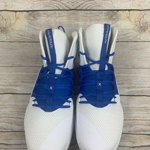 Nike Hyperdunk X TB Basketball Shoes White Black AT3866-112 Men's Size 17 NEW
