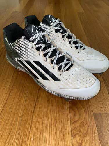 Used Adidas Metal Cleats (Size 12)