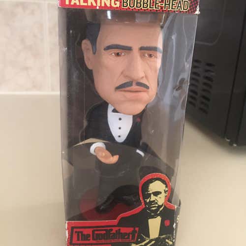The Godfather Marlon Brando Funko Talking Bobblehead New