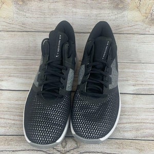Nike Air Precision II Basketball Shoes Black/White (AA7069-001) Men’s Size 12