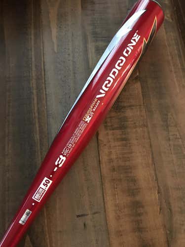 Almost New 2018 DeMarini Composite Voodoo One Balanced Bat (-3) 28 oz 31"