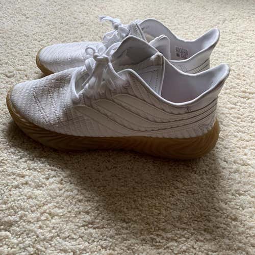 Adidas Sobakov Sneakers White Gum Bottoms Men's 10 (Women's 11)