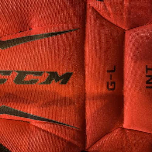 Black Used Large CCM E1.9  Hockey Goalie Pants