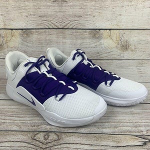Nike Hyperdunk X Low TB White/Purple Basketball Shoes Size 14 (AT3867-108)
