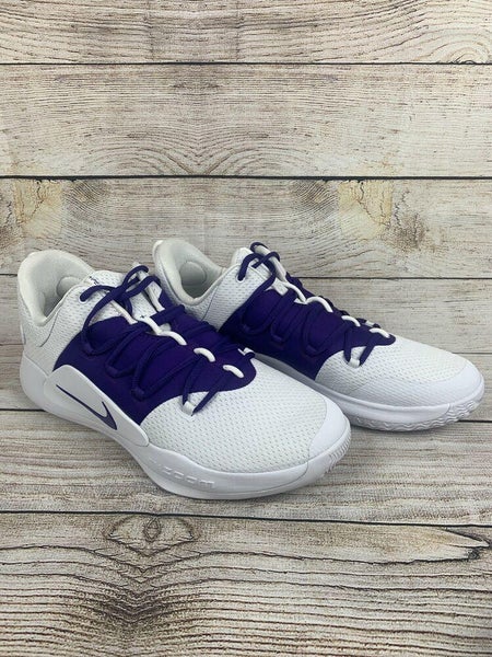 Nike Hyperdunk X TB White/Purple Basketball Shoes Size (AT3867-108) | SidelineSwap