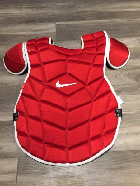 Red New Nike Catcher's Chest Protector