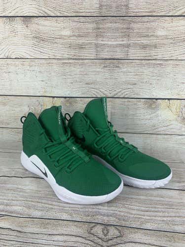 Nike Hyperdunk X TB Basketball Shoes Green Mens Size 12 AT3866-300