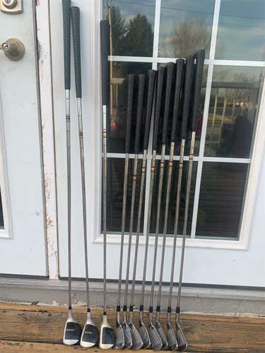 Used Left Handed Regular Flex (11 Clubs) Clubs (Full Set)