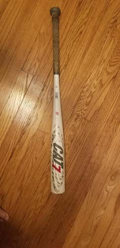 Used High School/College BBCOR Certified 2017 Marucci Alloy CAT 7 Bat (-3) 29 oz 32"