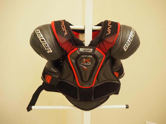 Used Junior Large Bauer Vapor 1X Lite Shoulder Pads