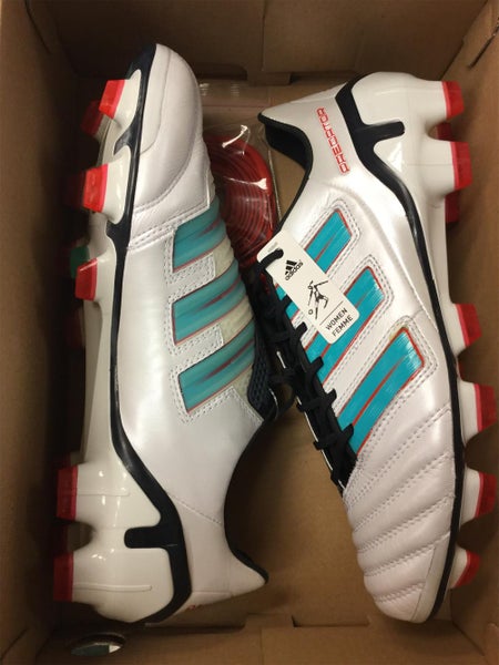 White Women's Molded Cleats Adidas PREDATOR ADIPOWER TRX FG W Cleats