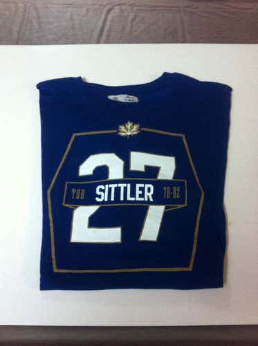 Toronto Maple Leafs Darryl Sittler / Molson Canadian size large Alumni T-shirt