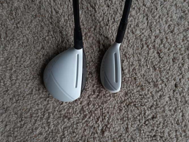 New Adams Speedline Super LS  Fairway Wood and Hybrid COMBO SET Stiff Flex
