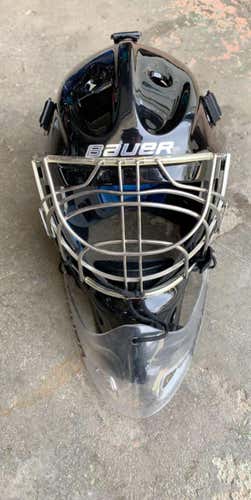 Black New Bauer NME 8 Goalie Mask
