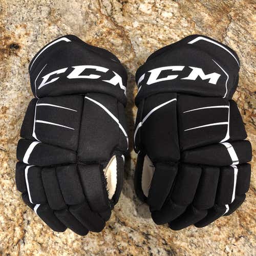 Black Used CCM JetSpeed FT350 14"  Gloves