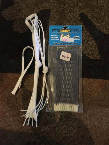 ECD Blue&white Fade Wax Mesh Kit