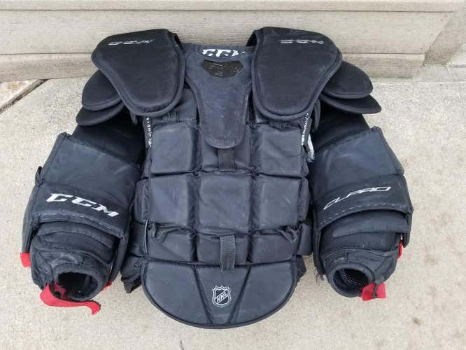 Senior Used XL CCM CL Pro Goalie Chest Protector Pro Stock