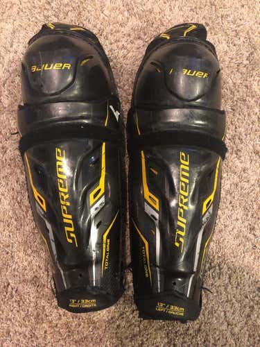 Used Bauer Supreme TotalOne MX3  Shin Pads