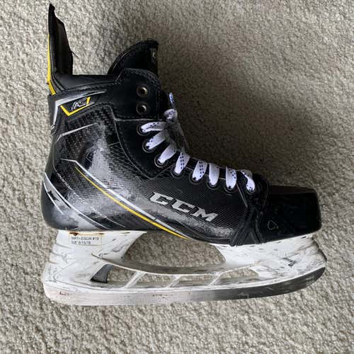 Used CCM Super Tacks AS1 D&R (Regular) Pro Stock Size 9 Hockey Skates