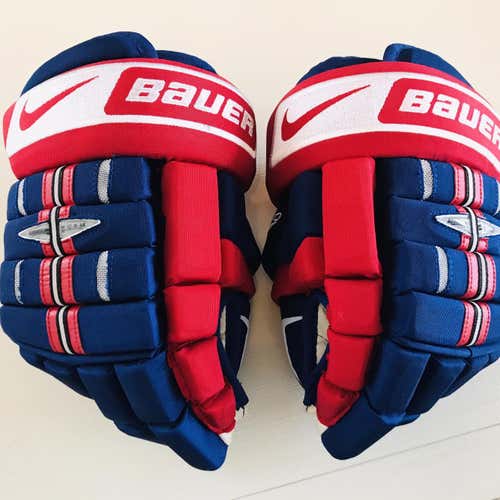Nike Bauer NBHPRO 13" Pro Stock Gloves - Like New