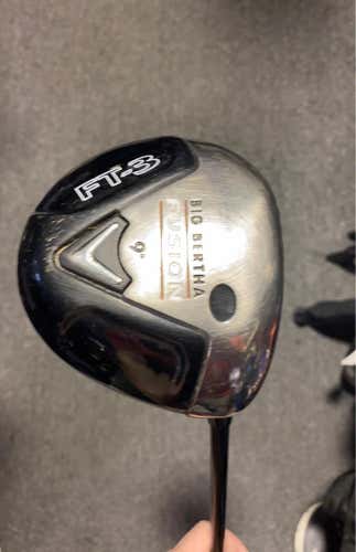 Callaway Right Handed Men's Stiff Flex Loft 9 Driver