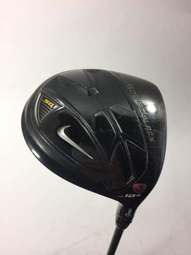 Used Nike Machspeed Black Str8-fit 10.5 Degree Graphite Stiff Golf Drivers