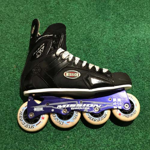 RARE Mission Proto SV violator Size 9D Inline Skates
