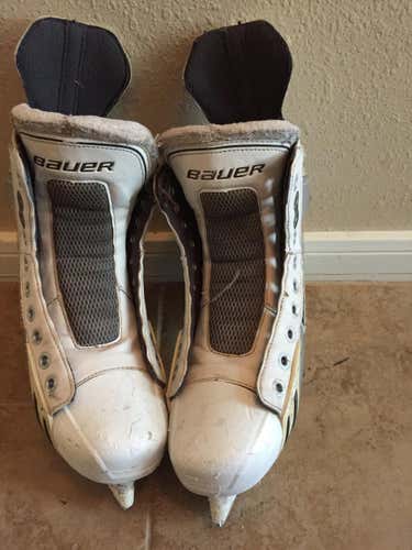 Bauer Supreme One.6 Hockey Skates Size 7 - White