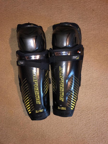 New Bauer Supreme 1S Shin Pads 15”