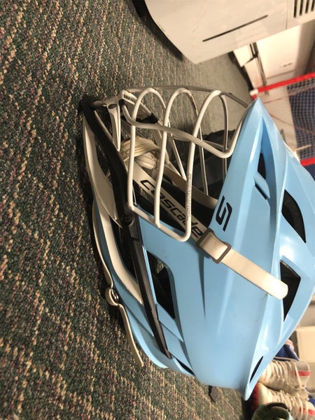 Blue Used Player Cascade S Helmet