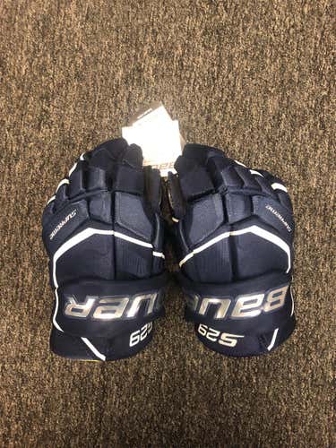 Blue New Bauer Supreme S29 13"  Gloves
