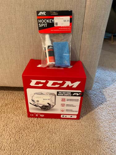 Hockey Spit and CCM Visor Package *Senior*