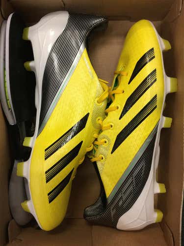 Yellow Unisex Molded Cleats Adidas F50 adizero FG Cleats