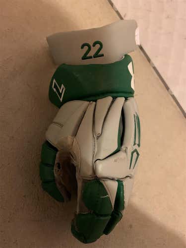 Green Used Loyola Player Under Armour Command Pro 2 13" Lacrosse Gloves