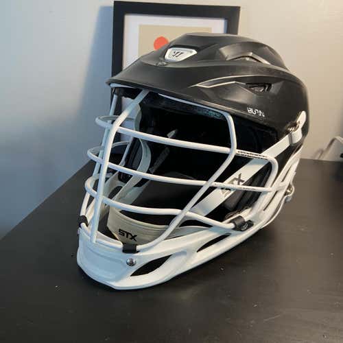 Black Used Player Warrior Burn Helmet