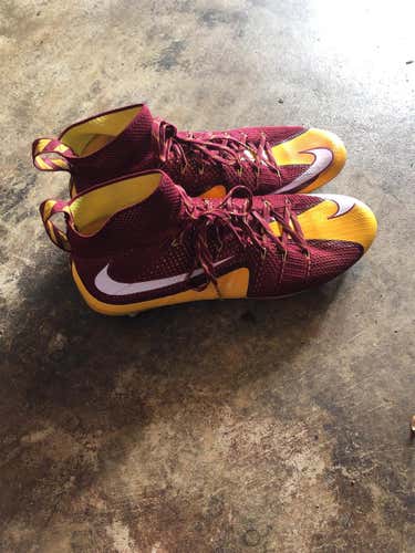 Maroon and Yellow Nike Vapor Untouchable TD (RARE)