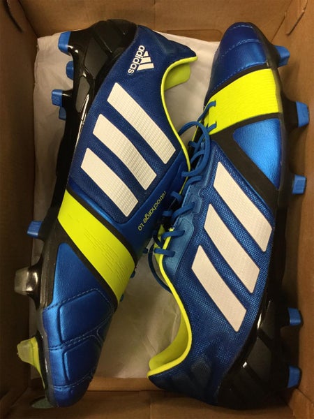 Blue Unisex Molded Cleats Adidas Nitrocharge 1.0 Cleats