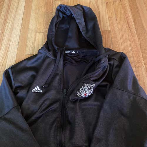 Men's Large Adidas Jacket Wolves Hockey