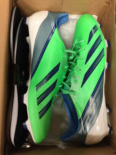 Green Unisex Molded Cleats Adidas F50 ADIZERO FG TRX FG SYNTHETIC Cleats