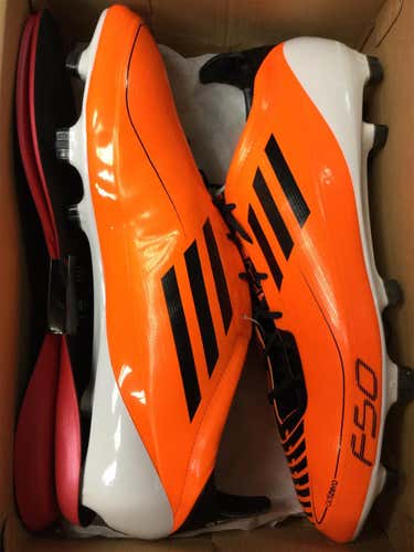 Orange Unisex Molded Cleats Adidas F50 adizero FG Cleats