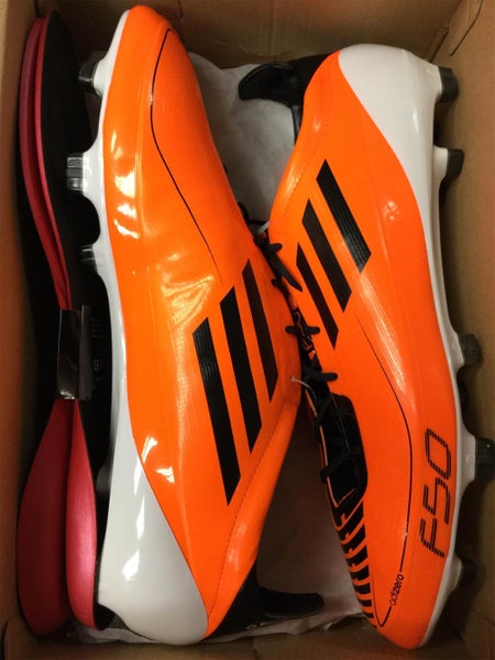 Orange Unisex Molded Cleats Adidas F50 adizero FG Cleats