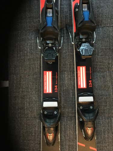 Used Kid's 2018 Rossignol Racing Skis With Bindings