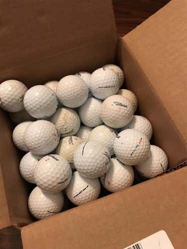 50 Used Titleist Balls
